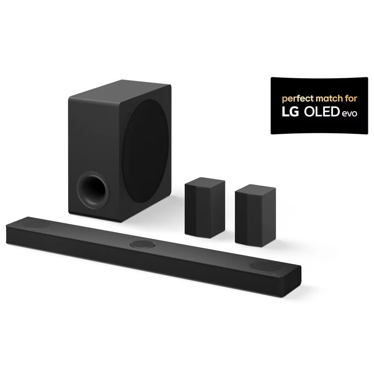 LG Home Theater Soundbar with Dolby Atmos® and Rear Speakers, 5.1.3 channel, Best OLED matching S80TR