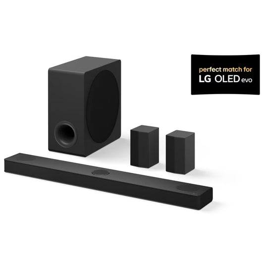 LG Home Theater Soundbar with Dolby Atmos® and Rear Speakers, 5.1.3 channel, Best OLED matching S80TR
